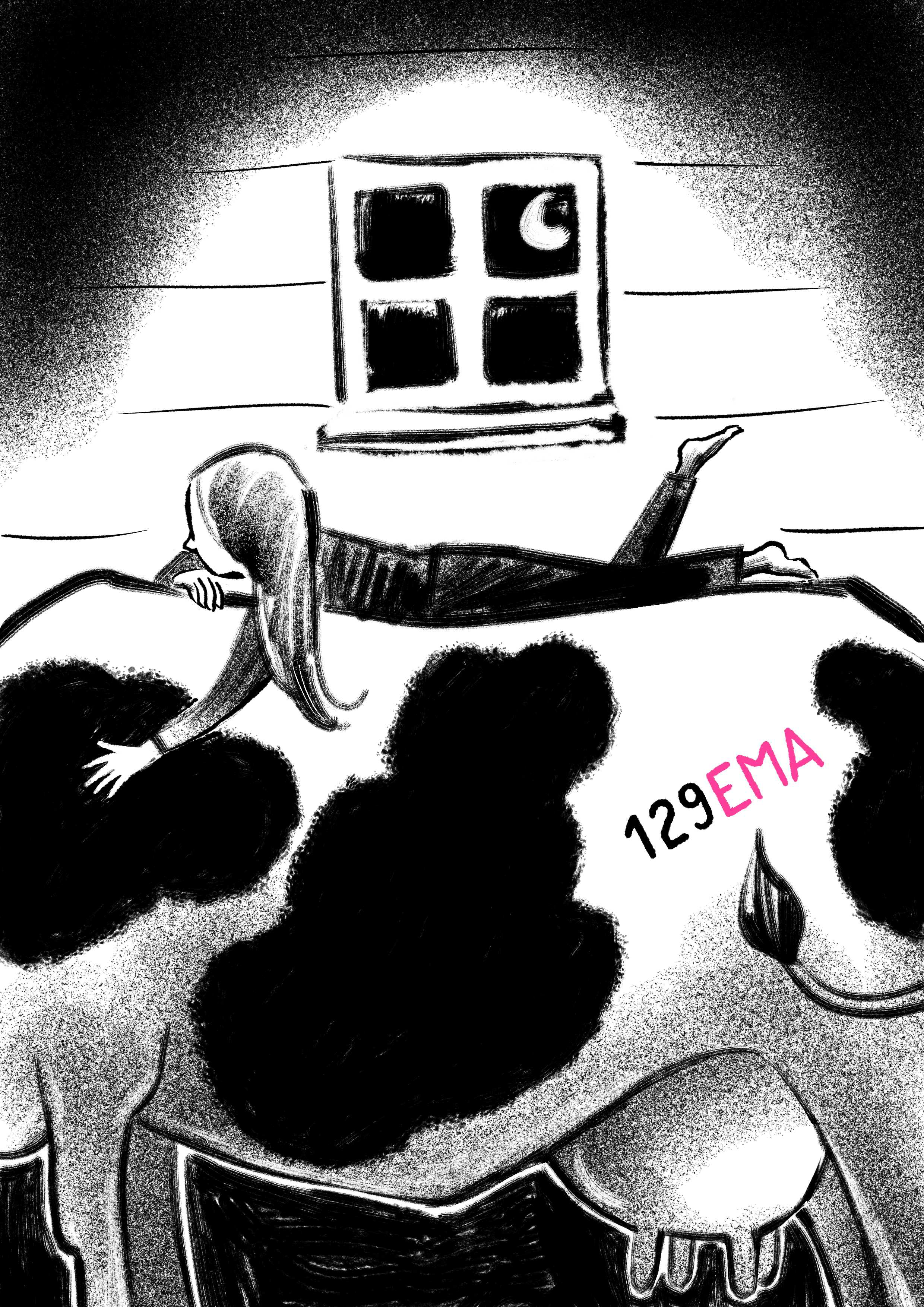 Levila ''Alkoholi lapsed'' Joonas Sildre illustratsioon lehm